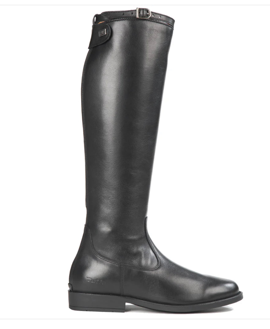 Tuffa Showtime Black Leather Riding Boots - regular calf.