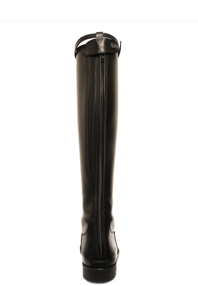 Tuffa Showtime Black Leather Riding Boots - regular calf.