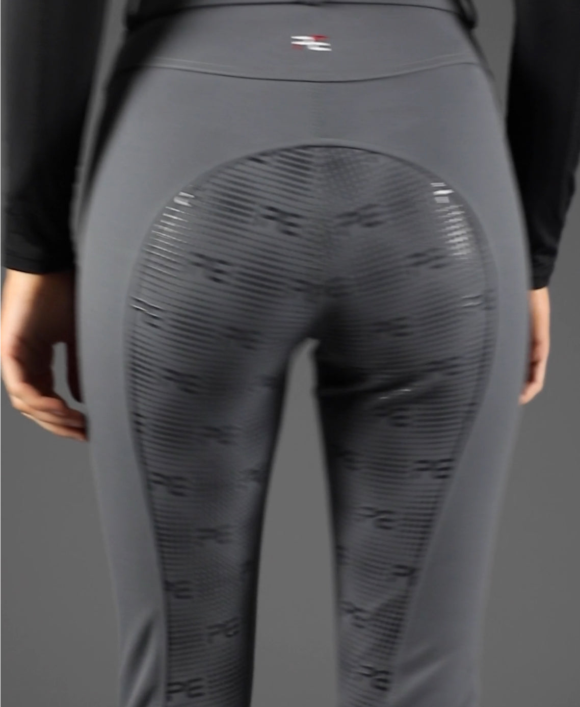 Premier Equine Cassa full seat gel riding breeches in black