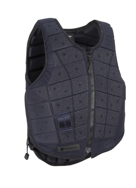 Racesafe Motion3 body protector in navy.