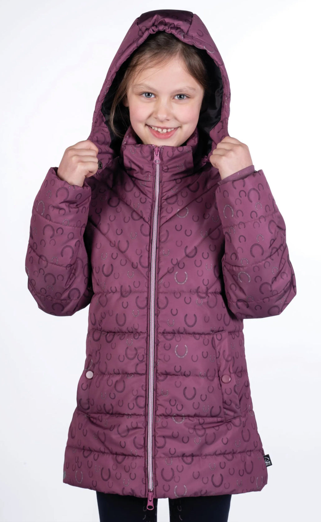 HKM Childrens Riding Coat-Alva-Lilac